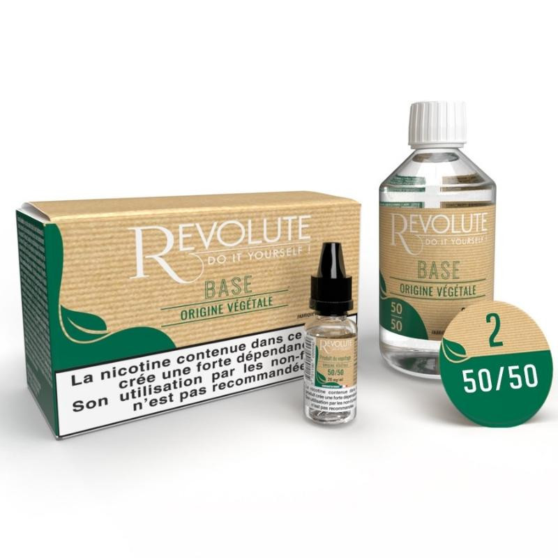 Pack DIY Base Végétale 50/50 100ml - Revolute (4/4)