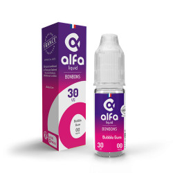 E-Liquide Bubble gum 10ml - Alfaliquid