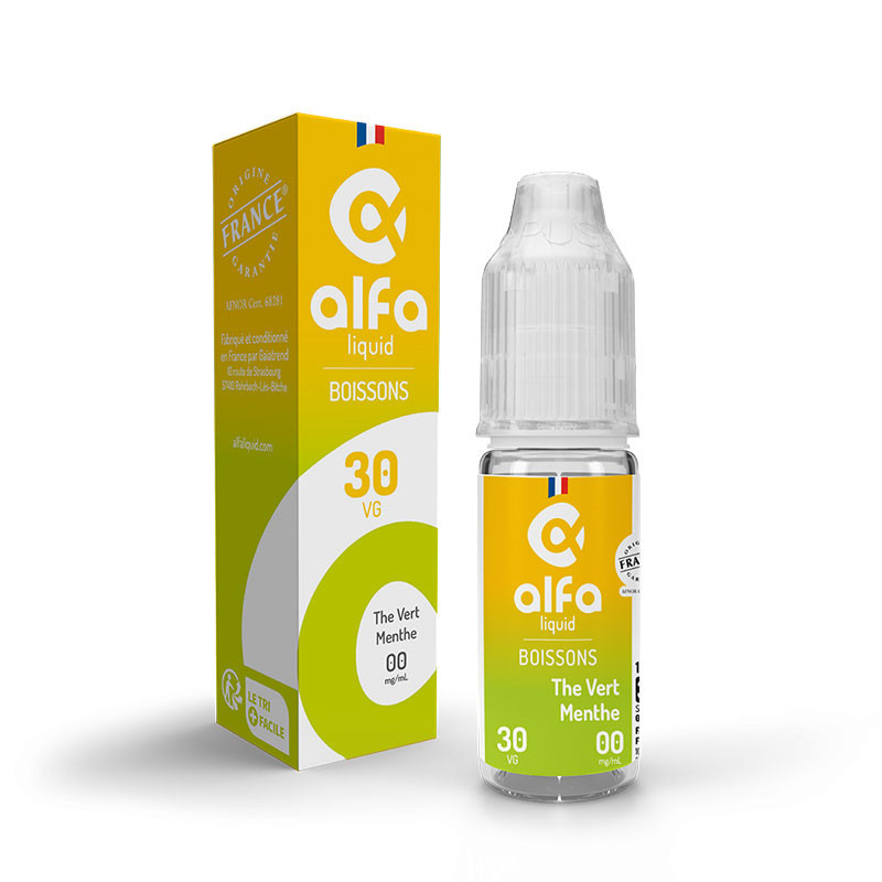 Thé Vert Menthe 70/30 - Alfaliquid (1/1)