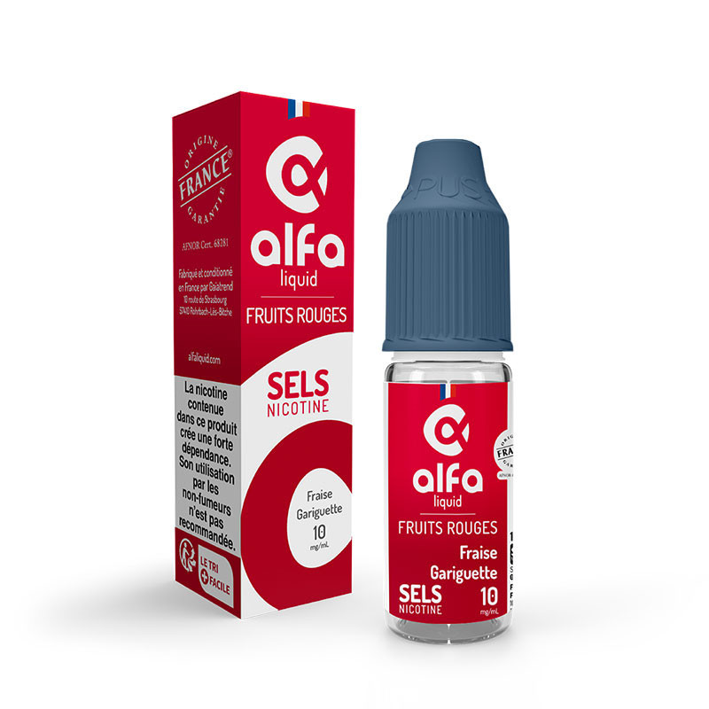 Fraise Gariguette Sel de nicotine - Alfaliquid (1/1)