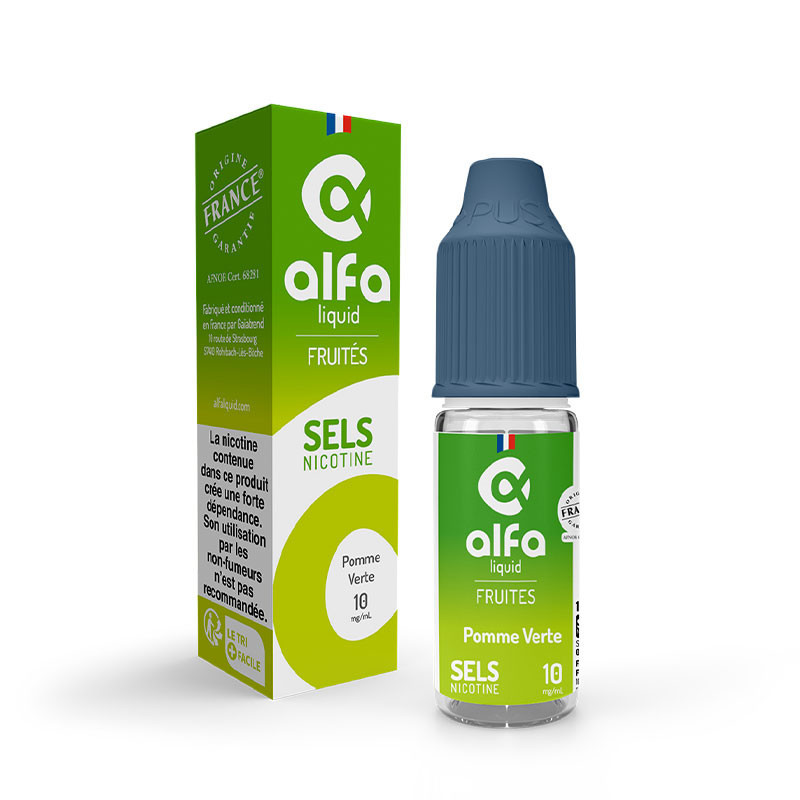 Pomme Verte Sel de nicotine - Alfaliquid (1/1)