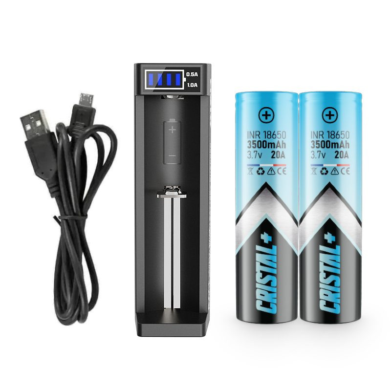 Pack chargeur MC1 Plus Cristal+ 3500mAh (1/1)