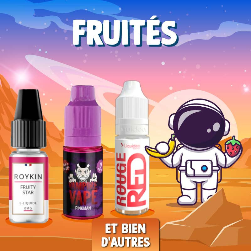 Pack découverte 10 Fruités 10ml (1/1)