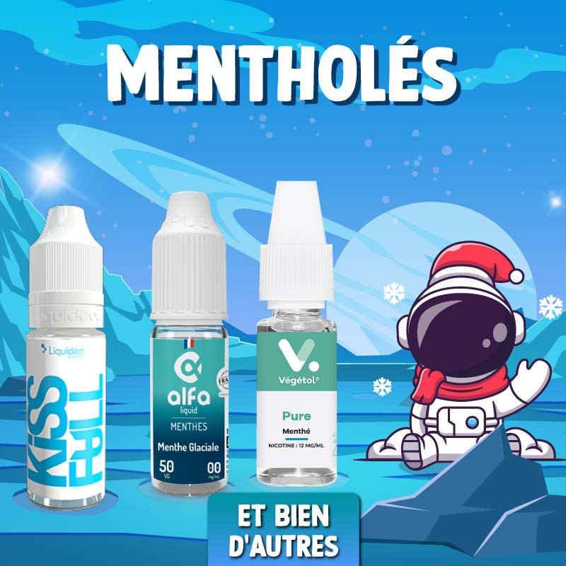 Pack découverte 10 Mentholés 10ml (1/1)