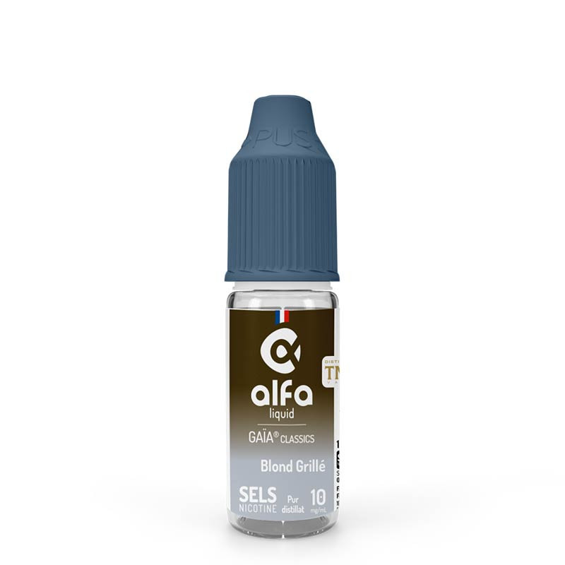 Blond Grillé Sel de nicotine - Alfaliquid Gaïa Classics (1/1)