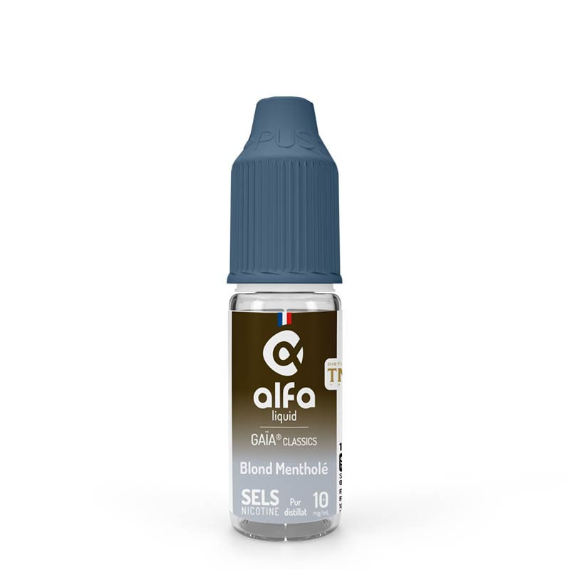 Blond Mentholé Sel de nicotine - Alfaliquid Gaïa Classics (1/1)