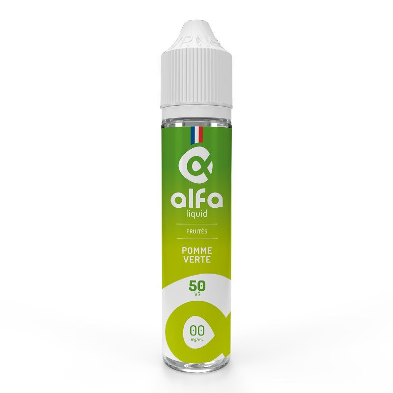 Pomme Verte 50ml - Alfaliquid (1/1)