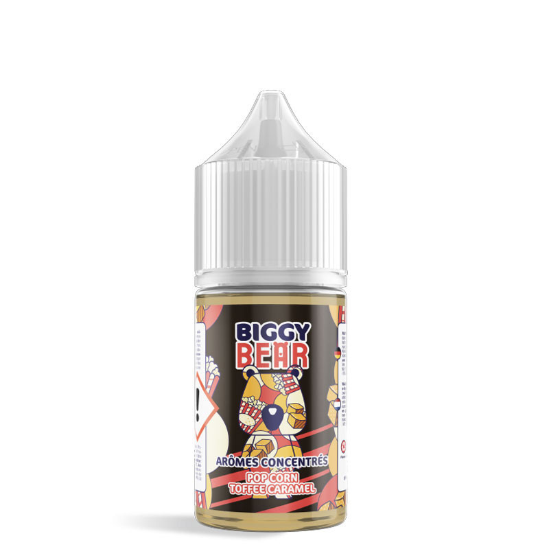 Concentré Pop Corn Toffee Caramel 30ml - Biggy Bear (1/1)