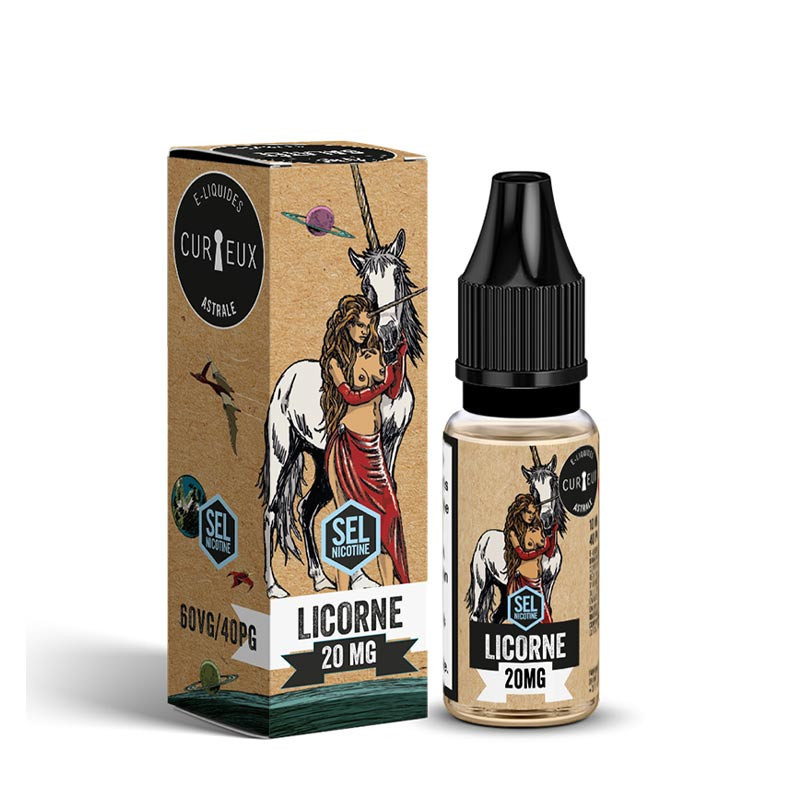 Licorne Astrale Sel de nicotine - Curieux (1/1)