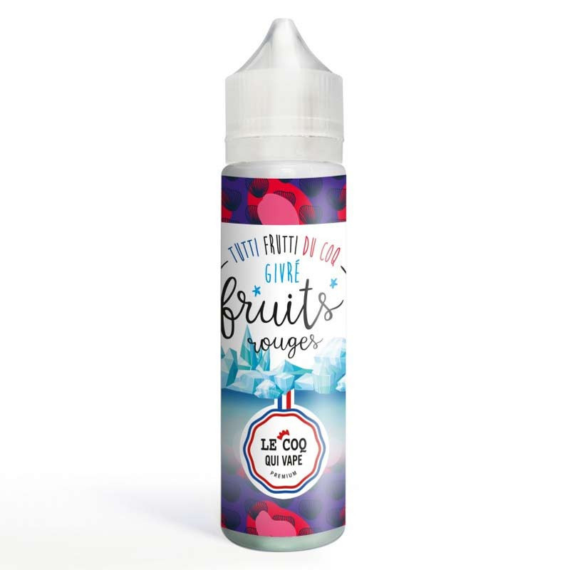 Fruits Rouges Givré 50ml - Le Coq Qui Vape (1/1)