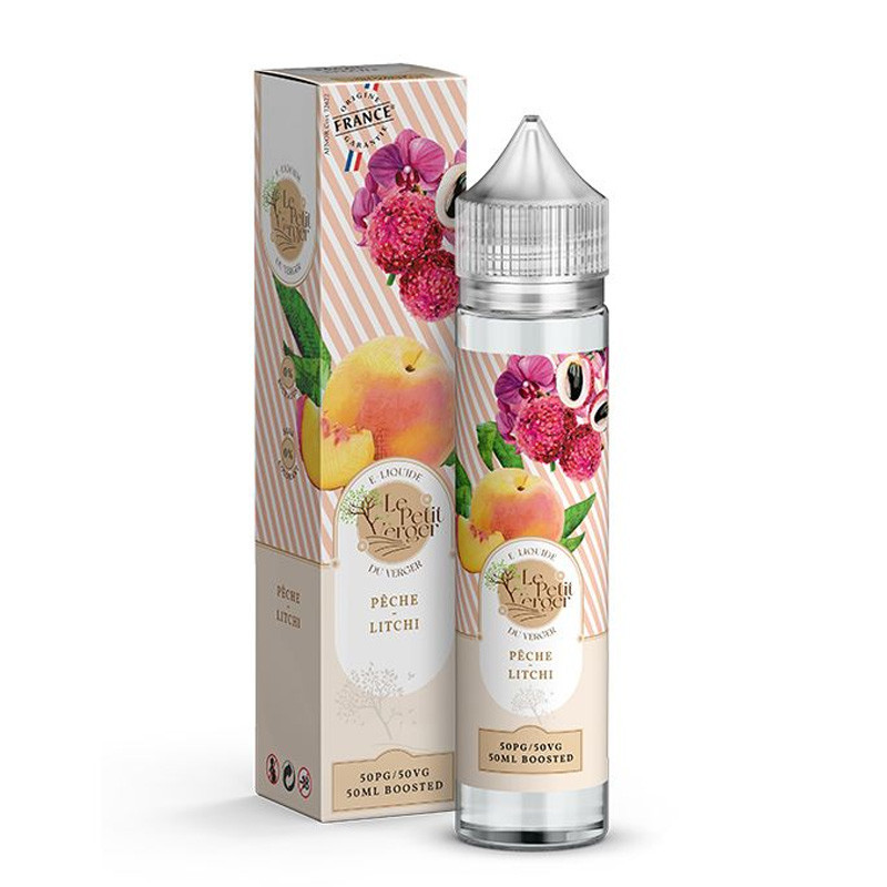 Pêche Litchi 50ml - Le Petit Verger (1/1)