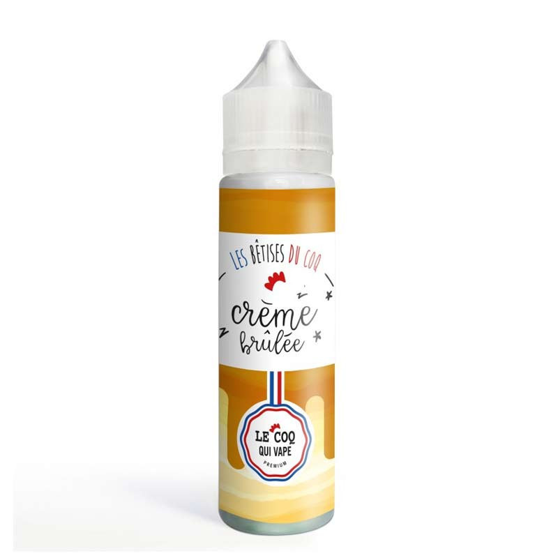 Crème Brûlée 50ml - Le Coq Qui Vape (1/1)