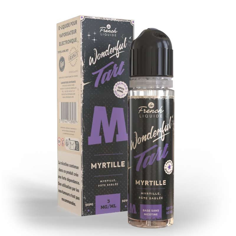 Myrtille 60ml Wonderful Tart - Le French Liquide (1/1)