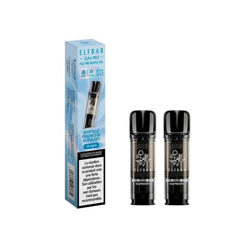 Cartouche Elfa Pro Elfbar (x2) (12/24)