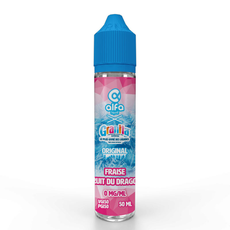 Fraise Fruit du Dragon 50ml Granita - Alfaliquid (1/1)