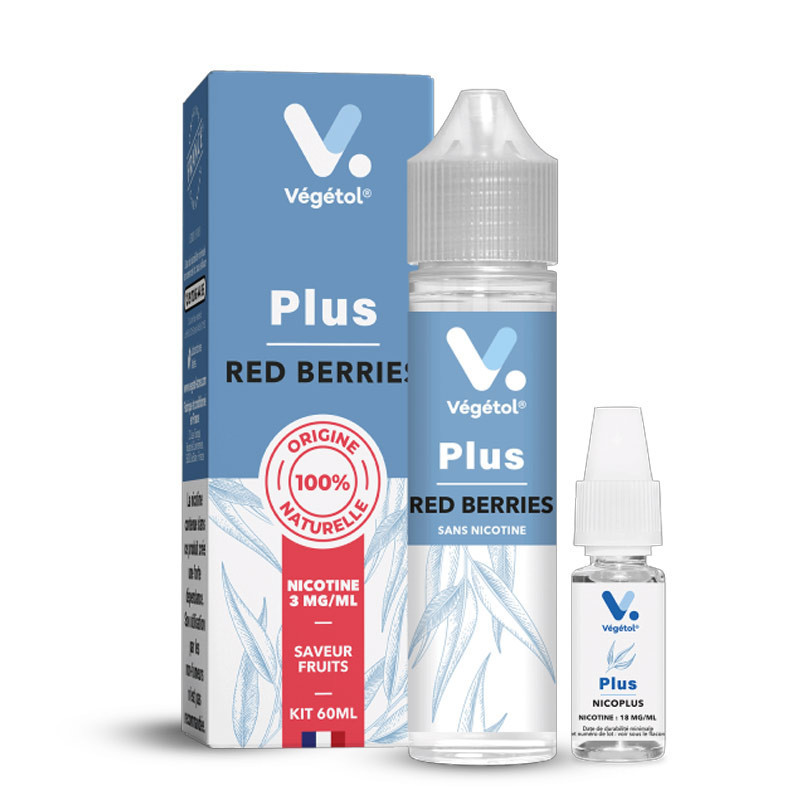 Red Berries 60ml Plus - Végétol (1/2)