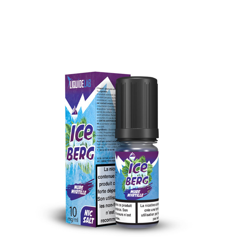 Mûre Myrtille Sel de nicotine - Iceberg (1/1)