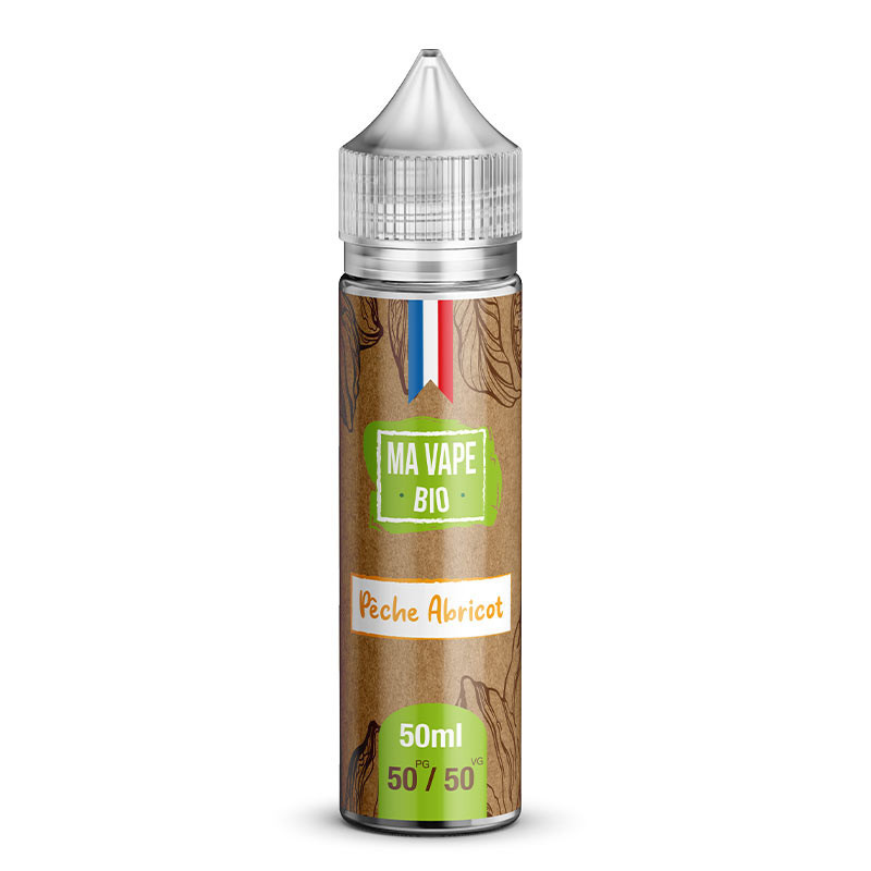Pêche Abricot 50ml - Ma Vape Bio (1/1)