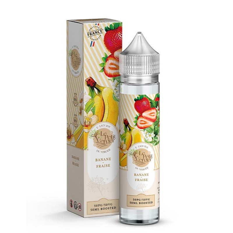 Banane Fraise 50ml - Le Petit Verger (1/1)