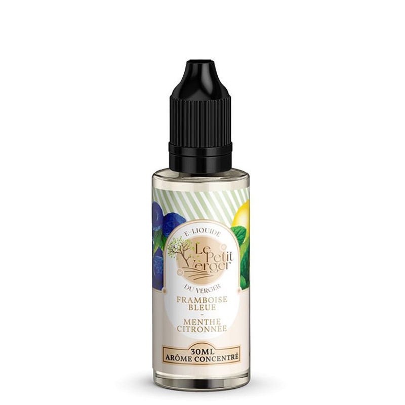 Concentré Framboise Bleue Menthe Citronnée 30ml - Le Petit Verger (1/1)