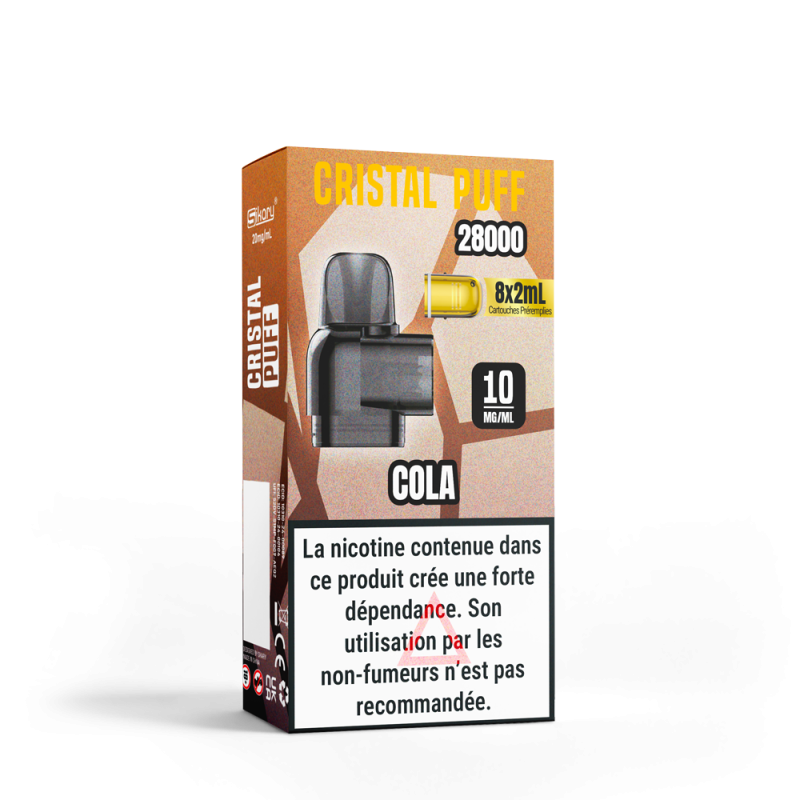 Cartouche Cristal Puff 28K (x8) (5/13)