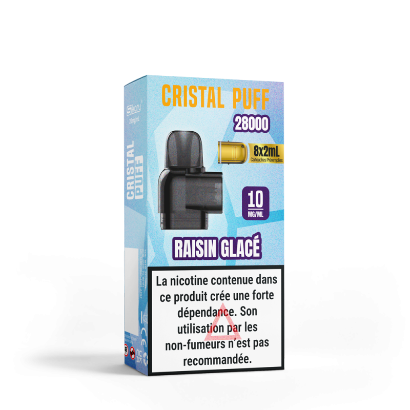 Cartouche Cristal Puff 28K (x8) (12/13)
