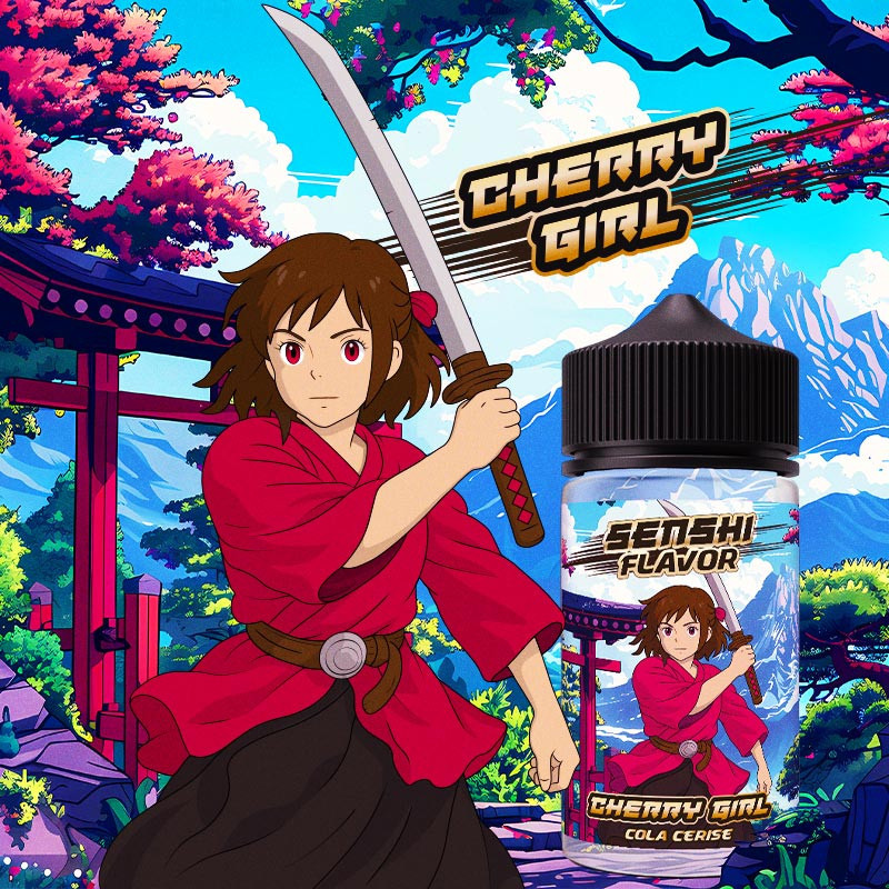 Cherry Girl 200ml - Senshi Flavor (2/2)