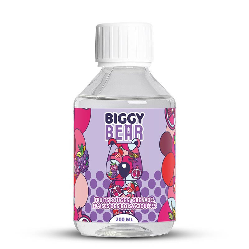 Fruits Rouges Grenade Fraise 200ml - Biggy Bear (1/1)