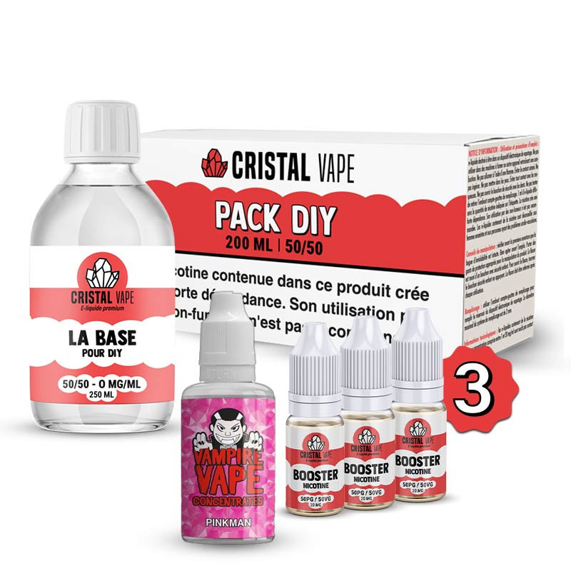 Pack DIY Pinkman 230ml - Vampire Vape (1/1)