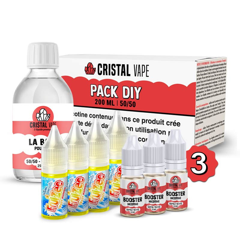 Pack DIY Crazy Mango 240ml Fruizee (1/1)