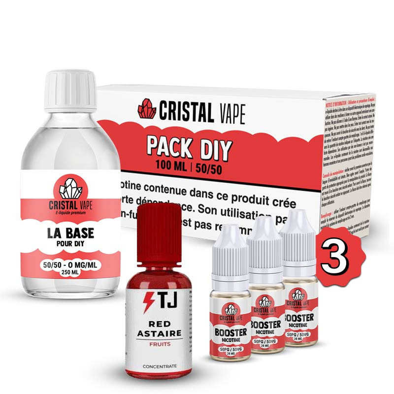 Pack DIY Red Astaire 230ml Tjuice (1/1)