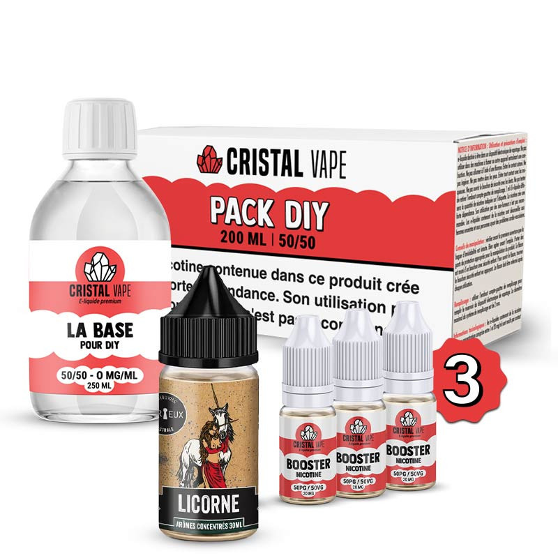 Pack DIY Licorne Astrale 230ml Curieux (1/1)