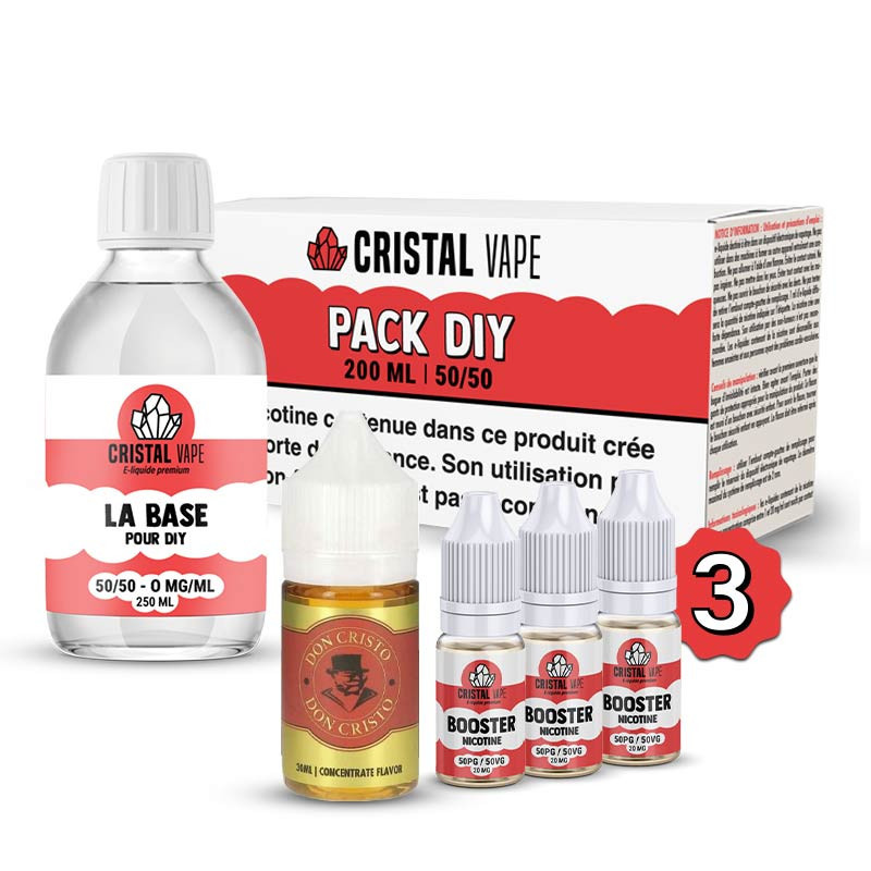 Pack DIY Don Cristo 230ml PGVG Labs (1/1)