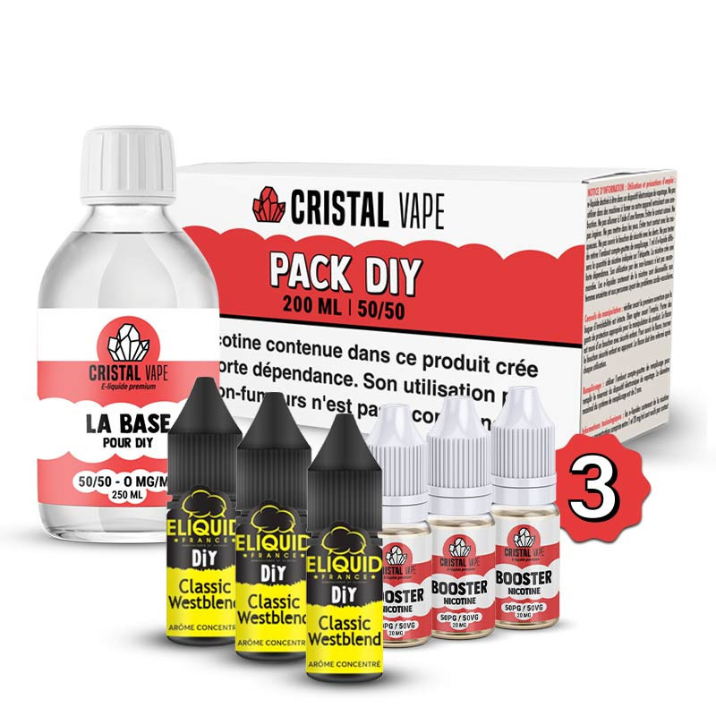 Pack DIY Westblend 230ml Eliquid France (1/1)