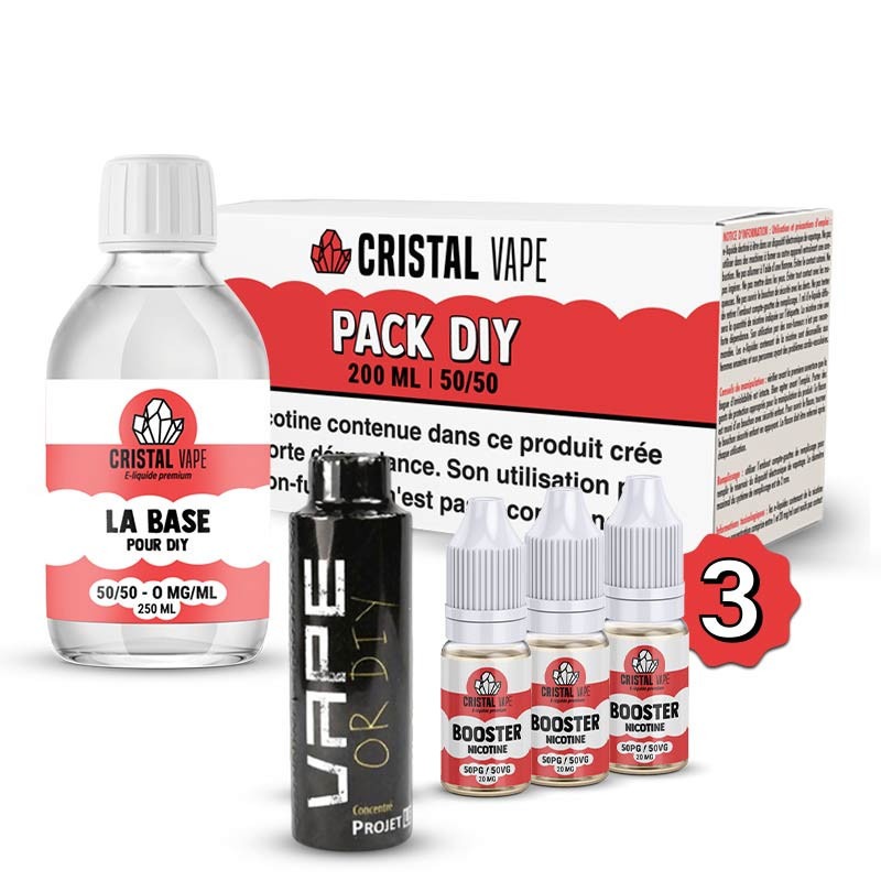 Pack DIY Projet Lenny 230ml Vape Or DIY (1/1)