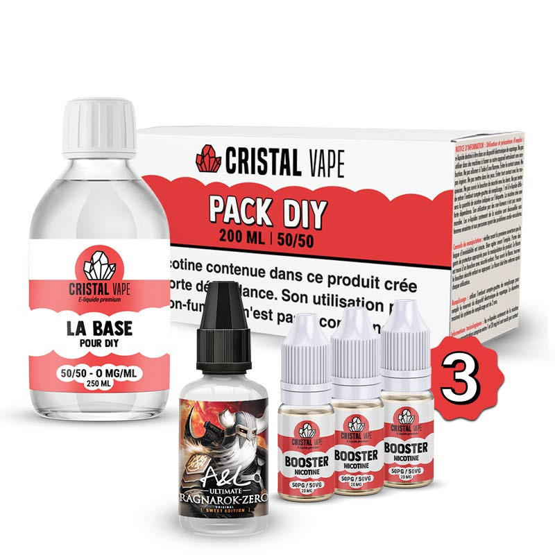 Pack DIY Ragnarok Zero 230ml A&L Ultimate (1/1)