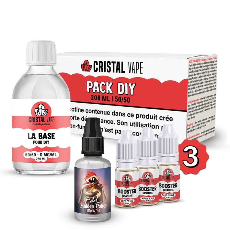 Pack DIY Mystic Red 230ml A&L Hidden Potion (1/1)