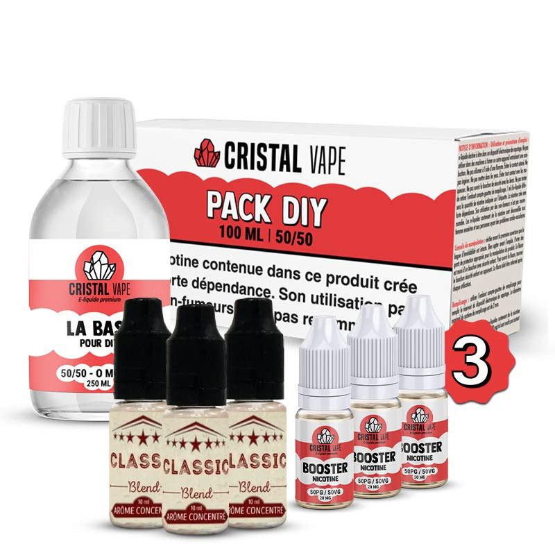 Pack DIY Classic Blend 230ml Cirkus (1/1)