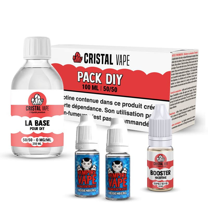 Pack DIY Heisenberg 120ml Vampire Vape (1/1)