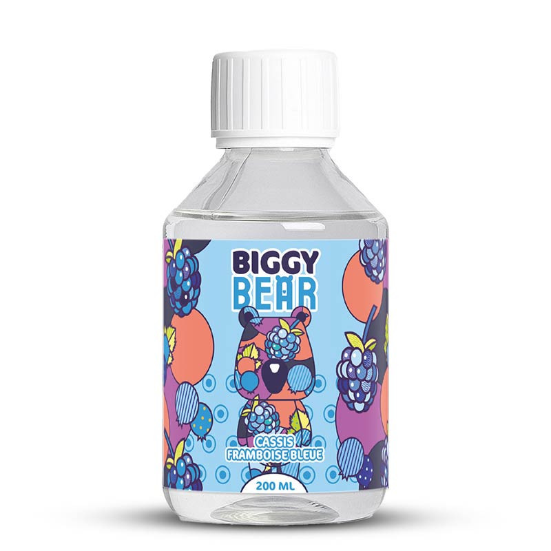 Cassis Framboise Bleue 200ml - Biggy Bear (1/1)