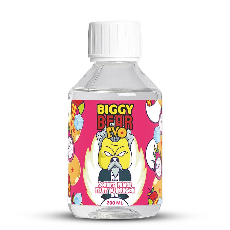 Sorbet Fraise Fruit du Dragon 200ml EVO - Biggy Bear (1/1)