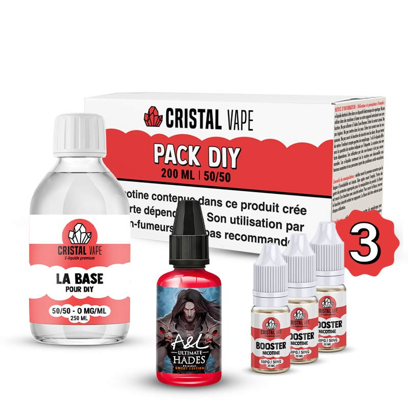 Pack DIY Hades 230ml A&L Ultimate (1/1)