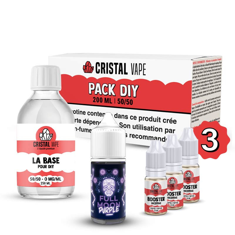 Pack DIY Purple 230ml Full Moon (1/1)