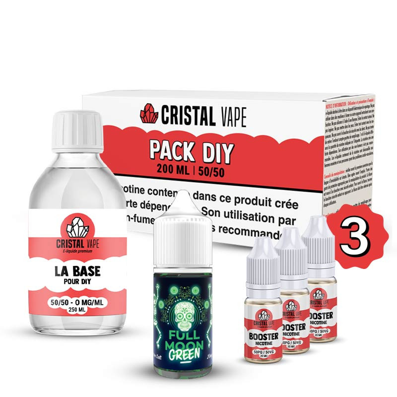 Pack DIY Green 230ml Full Moon (1/1)