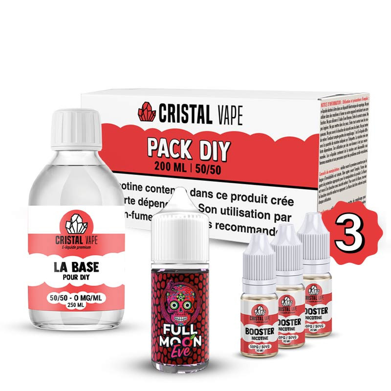 Pack DIY Eve 230ml Full Moon (1/1)