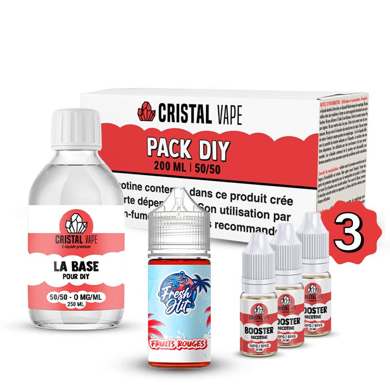 Pack DIY Fruits Rouges 230ml Fresh Hit (1/1)