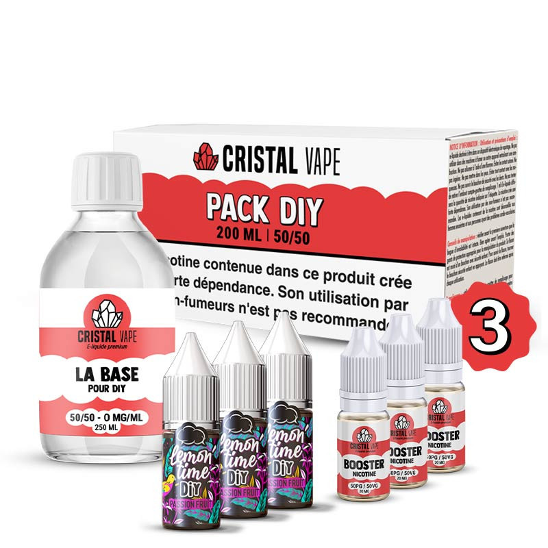 Pack DIY Passion Fruit 230ml Lemon Time (1/1)