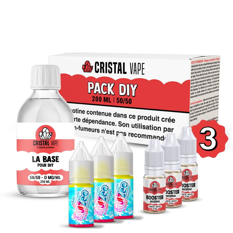 Pack DIY Bloody Dragon 240ml - Fruizee (1/1)