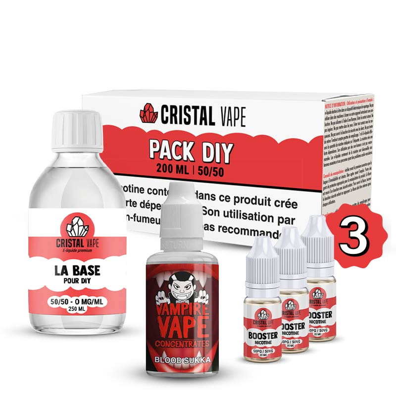 Pack DIY Blood Sukka 230ml Vampire Vape (1/1)