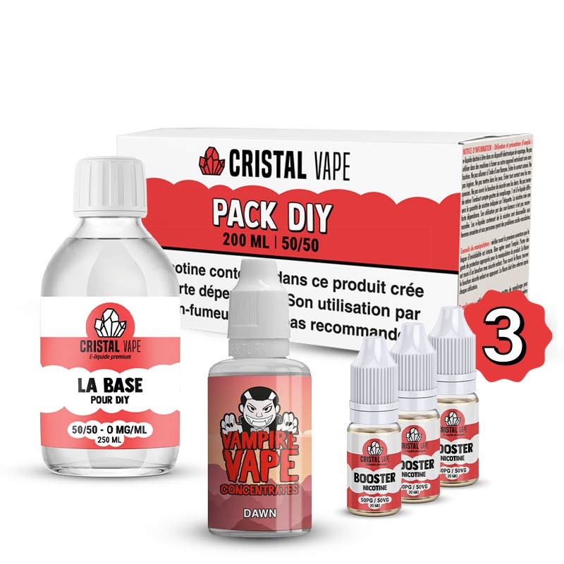 Pack DIY Dawn 230ml Vampire Vape (1/1)